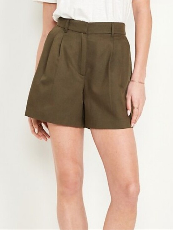 Old Navy Pants - Old Navy Taylor High-rise Shorts Sz L